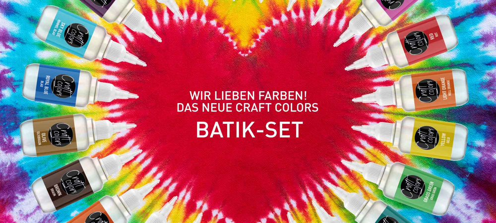 Batik Set Craft colors