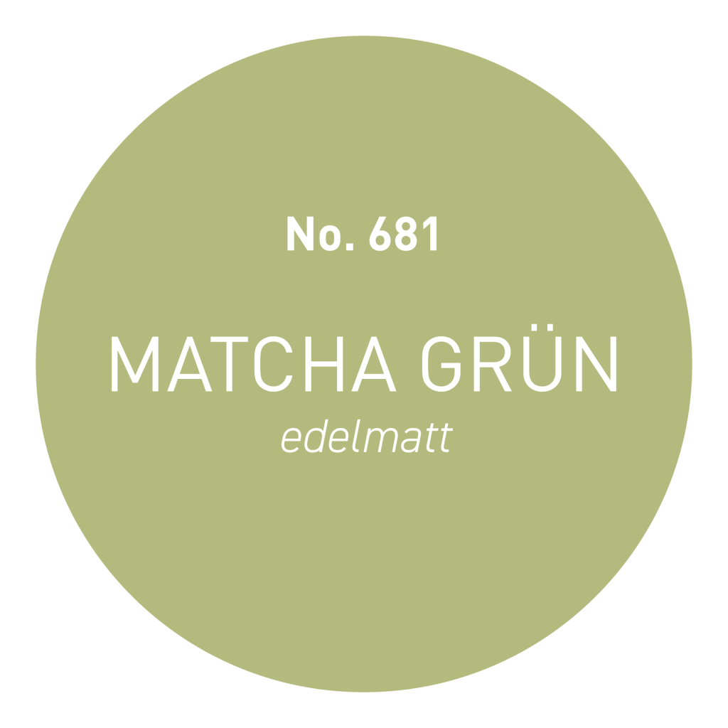 5L Wandfarbe edelmatt Matcha Grün No. 681 Design Collection - Craft Colors
