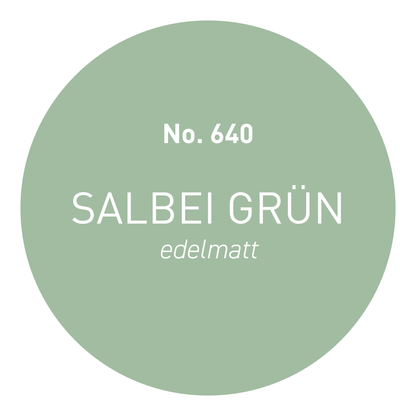 Wandfarbe edelmatt Salbeigrün No. 640 Design Collection 5L - Craft Colors