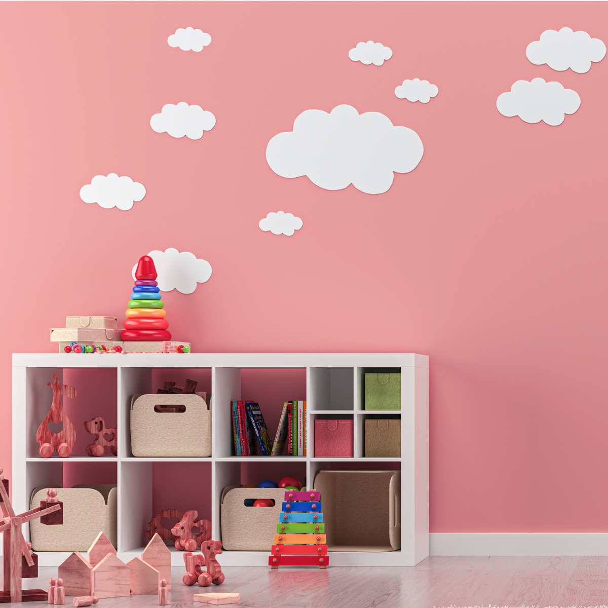 Wandfarbe Babyrosa Pink – Prinzessinnen rosa No. 401 5L – Craft Colors®