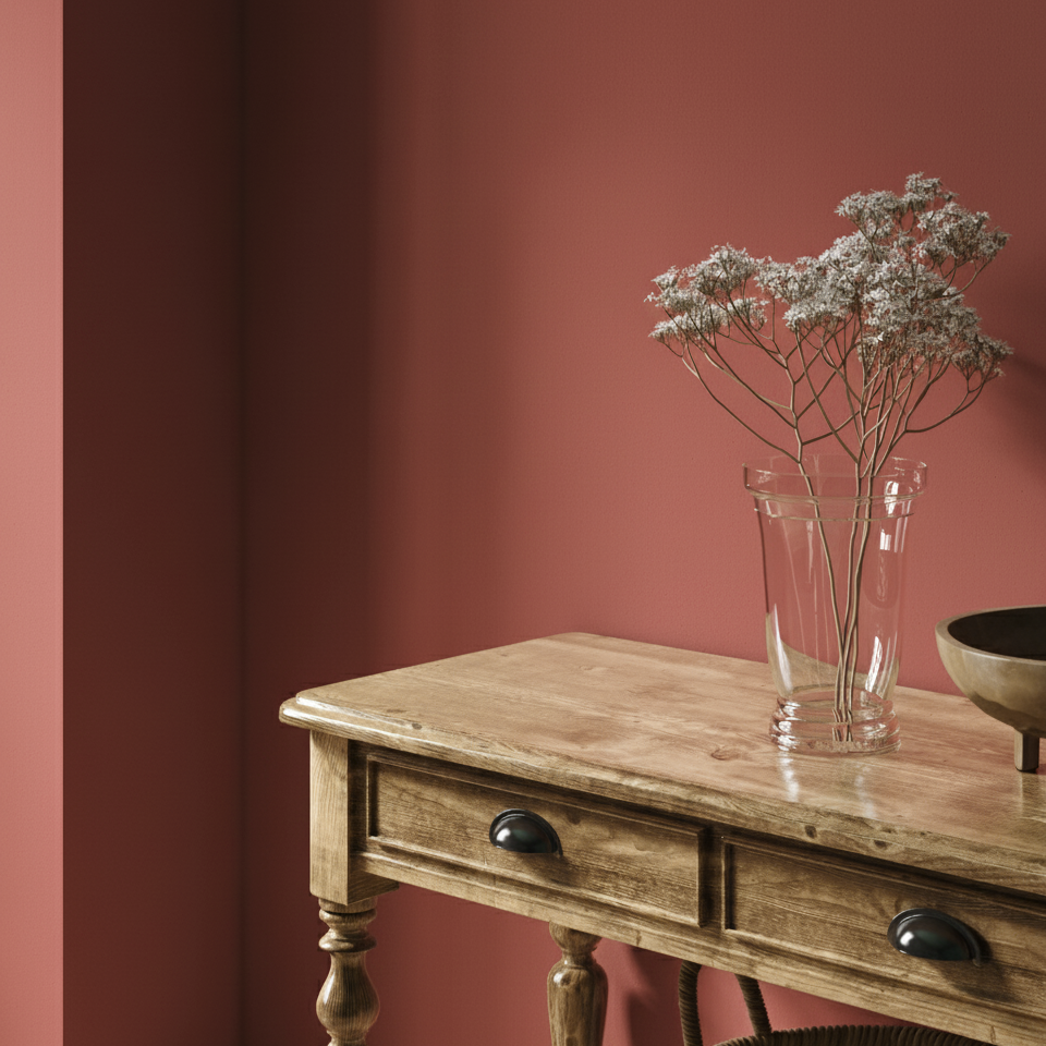 Wandfarbe dunkels Puder No. 432.mix Individual ( 5,25 L) edelmatt