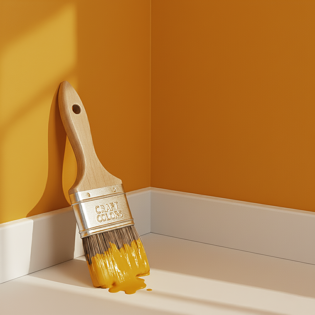 Wandfarbe Senfgelb No. 265.mix Individual ( 5,25 L) edelmatt