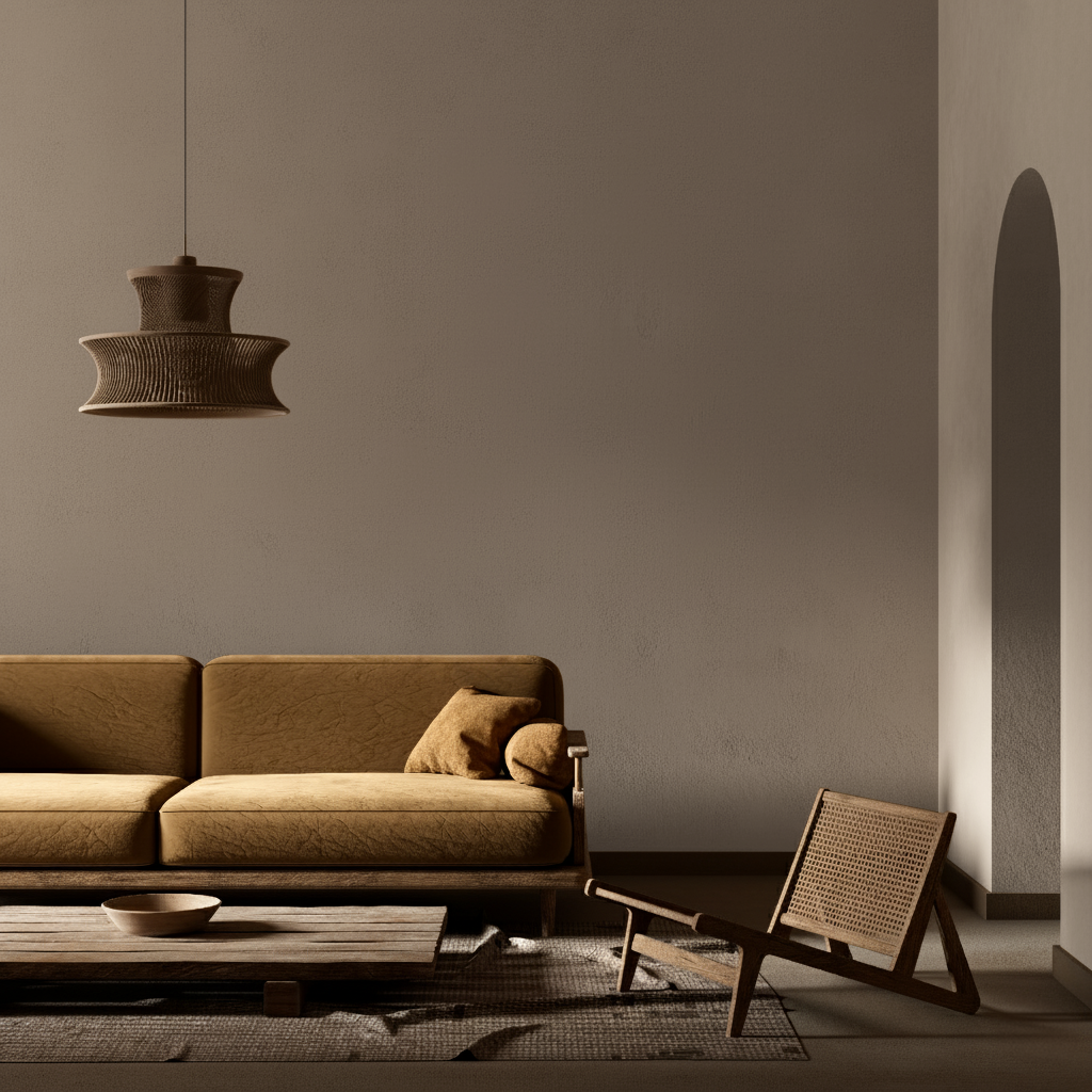 Wandfarbe Taupe  Betongrau No. 962 matt Strong+ ( 5L ) Nassabriebklasse 1