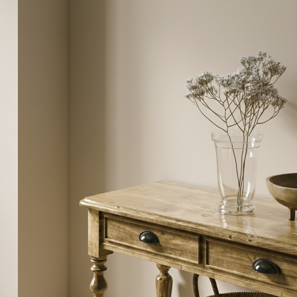 Wandfarbe weiches Vanillegrau No. 126.mix Individual ( 5,25 L) edelmatt