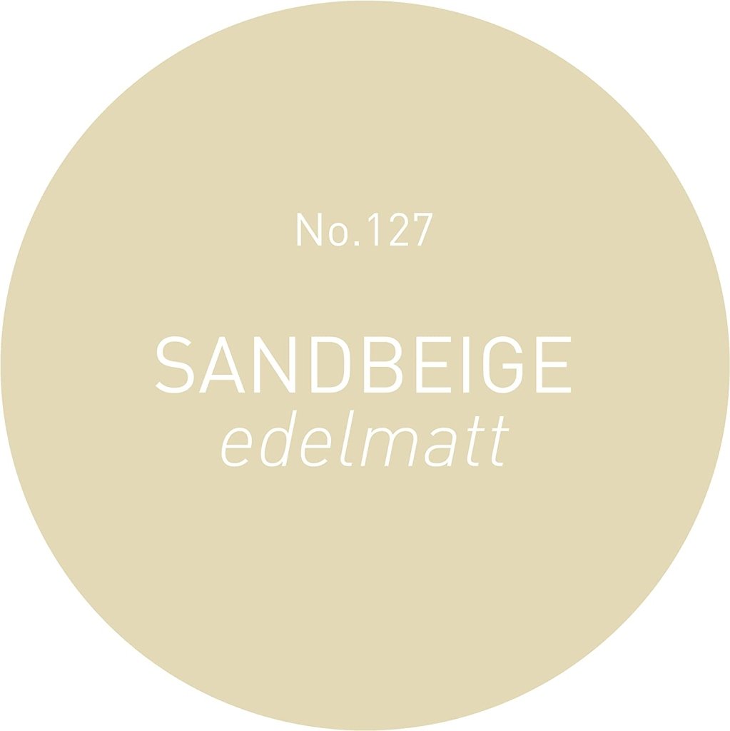 5L Wandfarbe edelmatt sand beige, Made in Germany, No.127 Design Collection - Craft Colors