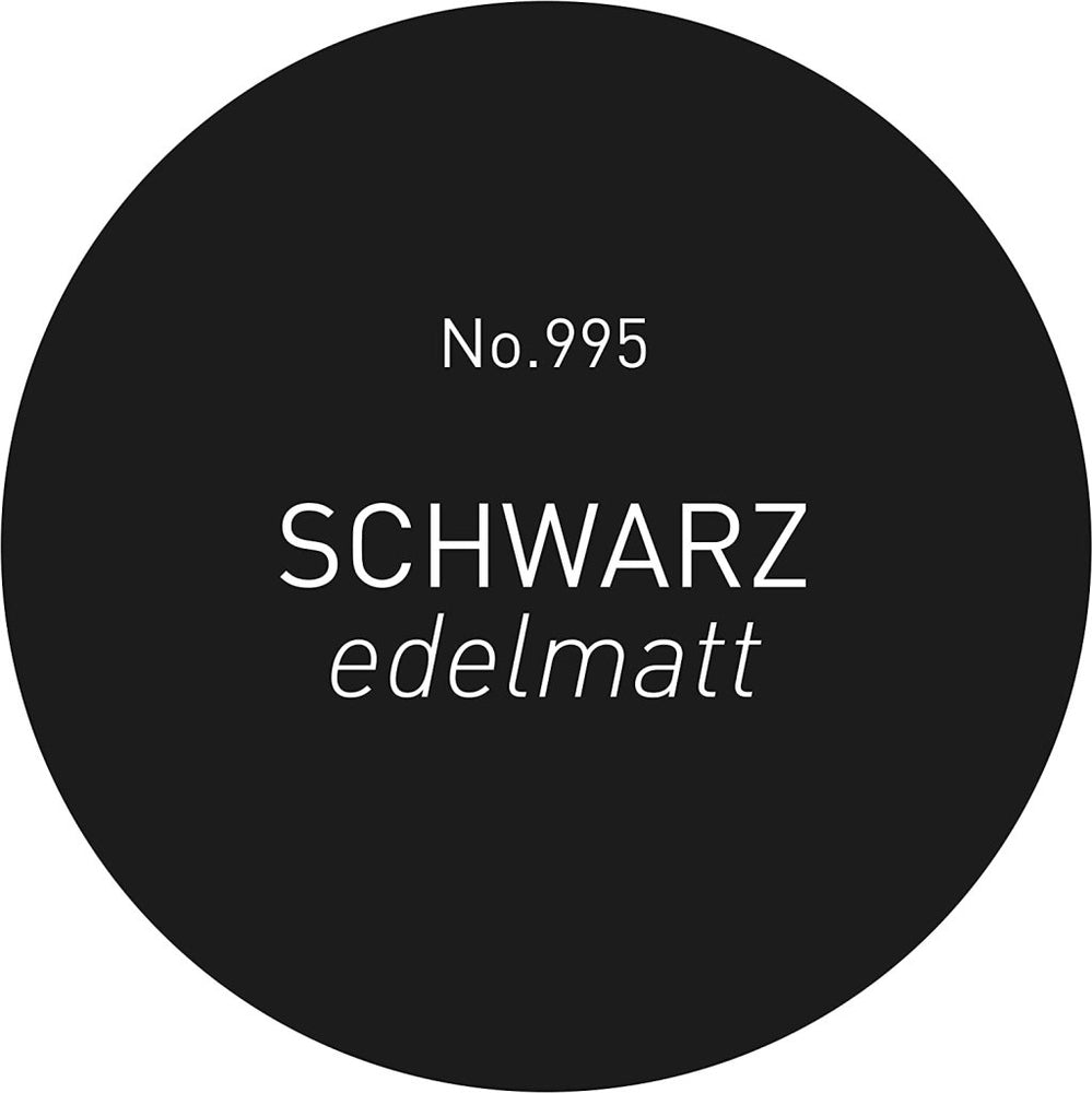 5L Wandfarbe edelmatt schwarz, Made in Germany, No.995 Design Collection - Craft Colors