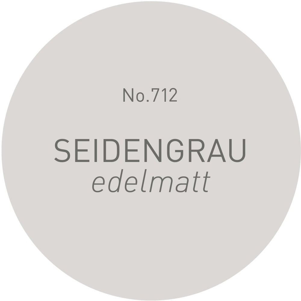 5L Wandfarbe edelmatt seiden grau, Made in Germany, No.712 Design Collection - Craft Colors