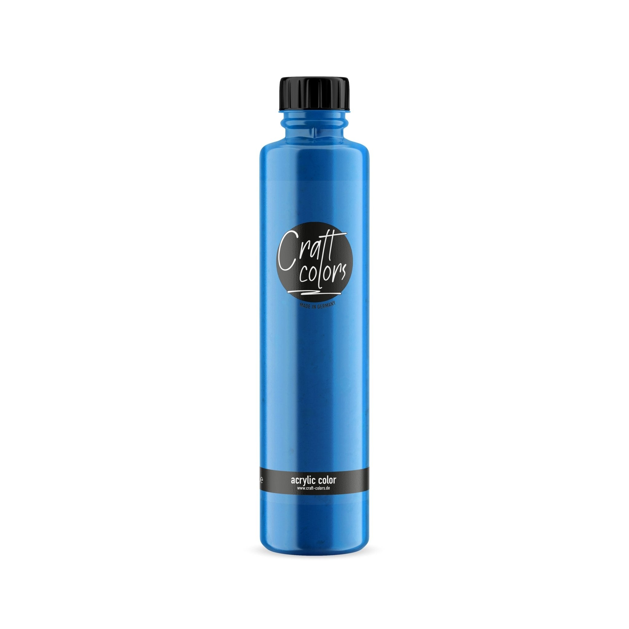 Acrylfarbe Blau | 750ml | Made in Germany - Craft Colors