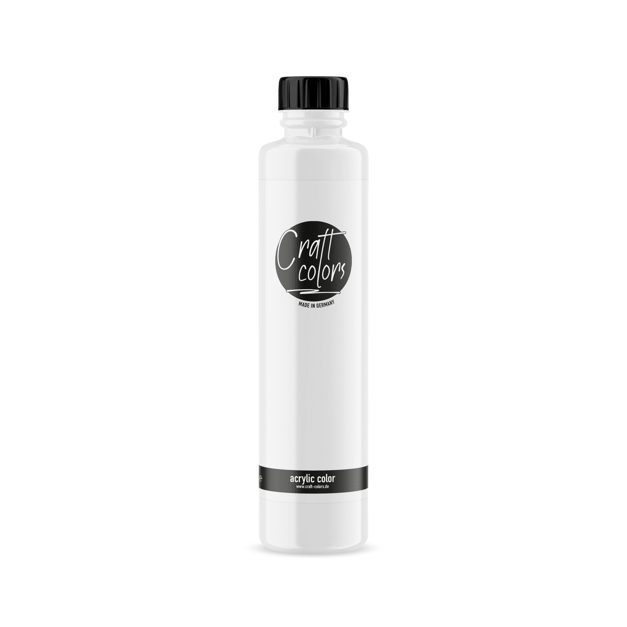 Acrylfarbe Weiß | 750ml | Made in Germany - Craft Colors
