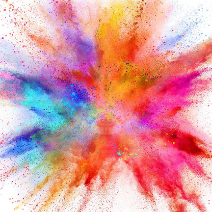 Craft Colors® Batik Nachfüllset 24 x leuchtende Pigmente, Batikfarben / Textilfarbe für kreative Gestaltung - Craft Colors