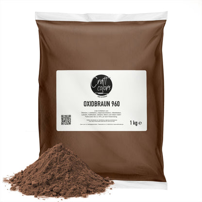 Pigment 1 kg | Oxidbraun - Craft Colors