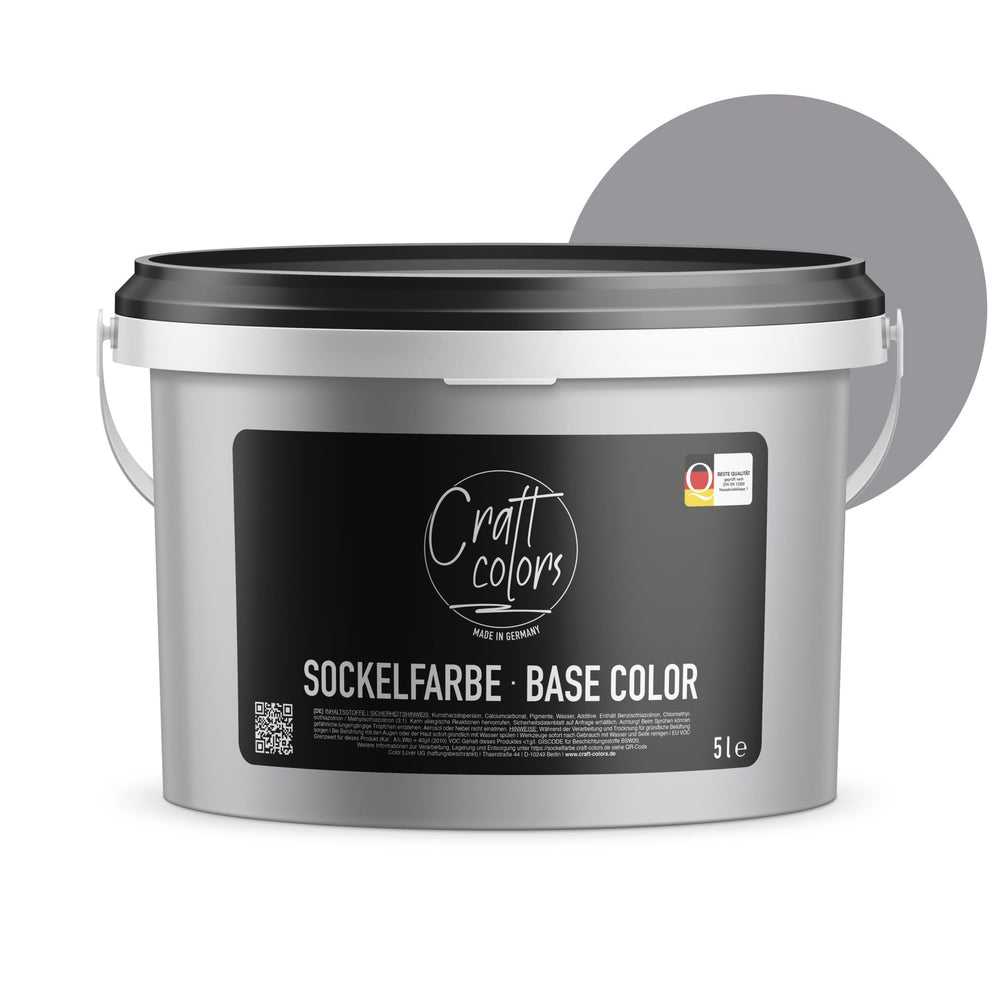 Sockelfarbe 5L | Steingrau - Craft Colors