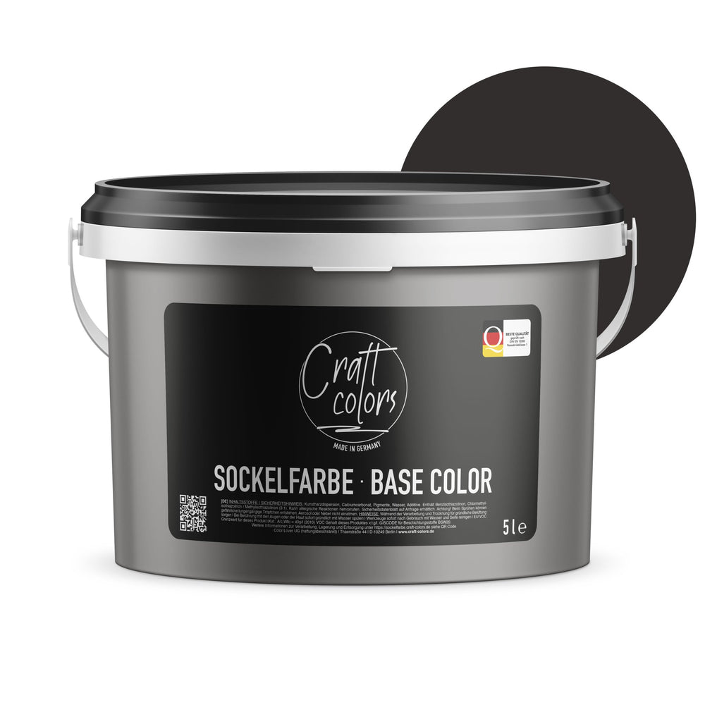 Sockelfarbe Nassabriebklasse 1 | Made in Germany | 5L - Craft Colors